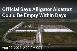 Official Says Alligator Alcatraz Could Be Empty Within Days