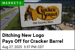 Cracker Barrel Jumps 8% After Ditching New Logo