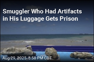 Smuggler Who Had Artifacts in His Luggage Gets Prison