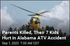 Parents Killed, Their 7 Kids Hurt in Alabama ATV Accident