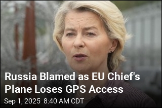 Russia Suspected of Messing With GPS on EU Chief&#39;s Plane