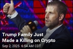 Trump Family Fortune Soars With Crypto Launch