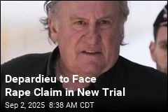Depardieu to Face Rape Claim in New Trial