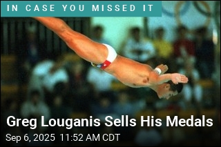Greg Louganis Sells His Medals