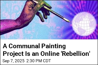 A Communal Painting Project Is an Online &#39;Rebellion&#39;