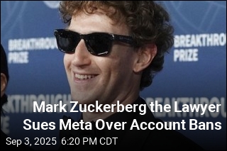 Mark Zuckerberg the Lawyer Sues Meta Over Account Bans