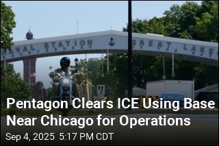 Pentagon Clears ICE Using Base Near Chicago for Operations