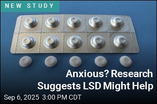 Anxious? Research Suggests LSD Might Help