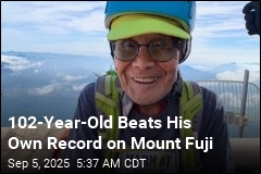 Man, 102, Is Once Again the Oldest to Summit Mount Fuji