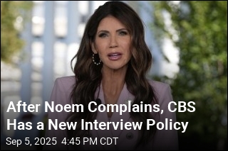 CBS Revises Interview Policy After Administration Complains