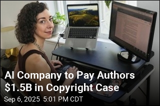 AI Company to Pay Authors $1.5B in Copyright Case
