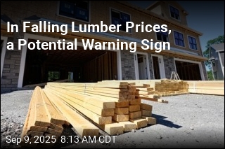 In Falling Lumber Prices, a Potential Warning Sign