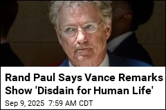 Rand Paul Slams JD Vance on Praise for Deadly Boat Strike