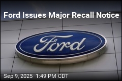 Ford Issues Recall for Almost 1.5M Vehicles