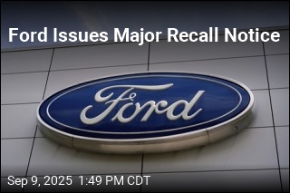 Ford Issues Recall for Almost 1.5M Vehicles