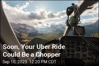 Soon, Your Uber Ride Could Be a Chopper