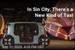 In Vegas, This &#39;Toaster on Wheels&#39; Can Get You Around