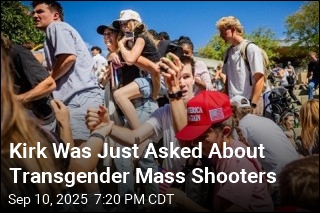 Kirk Was Shot While Answering Question on Mass Shooters