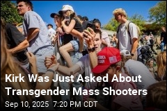 Kirk Was Shot While Answering Question on Mass Shooters