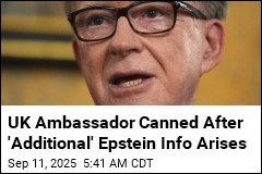 UK Ambassador to US Fired Over His Ties to Epstein