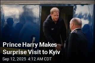 Prince Harry Makes Surprise Trip to Ukraine