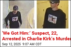 Suspect in Kirk Shooting Is a 22-Year-Old From Utah