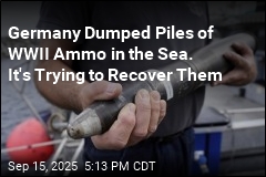 Germany Tries to Recover Vast Piles of WWII Ammo From the Seafloor