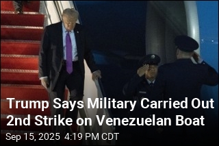 Trump Says Military Hit Another Boat From Venezuela