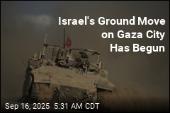 Israel Begins Its Ground Move on Gaza City