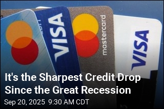 Credit Scores Are Plunging Like It&#39;s 2009