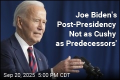 Biden&#39;s Life After Office &#39;Less Lucrative&#39; Than Predecessors&#39;