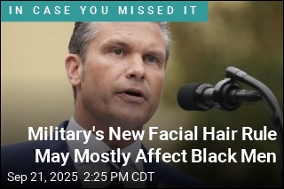 Military's New Facial Hair Rule May Mostly Affect Black Men