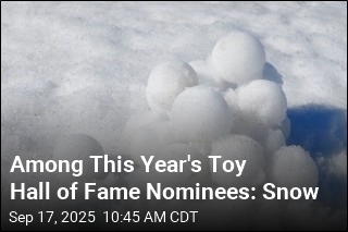 Latest Candidate for the Toy Hall of Fame: Snow