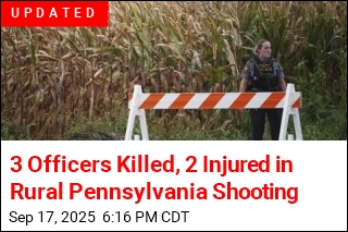 Report: 5 Officers Shot in Southern Pennsylvania