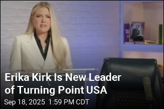 Erika Kirk Is New Leader of Turning Point USA