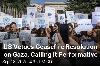 US Vetoes Ceasefire Resolution on Gaza, Calling It Performative