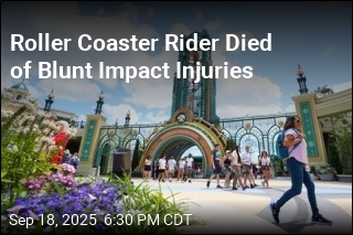 Roller Coaster Rider Died of Blunt Impact Injuries
