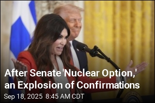 Senate Confirms 48 Trump Nominees at Once