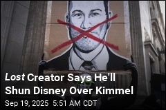 Lost Creator Won&#39;t Work for Disney Until Kimmel Is Back