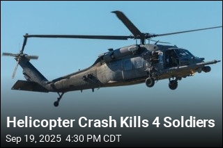 Helicopter Crash Kills 4 Soldiers