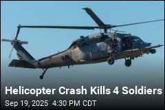 Helicopter Crash Kills 4 Soldiers
