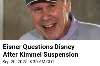 Eisner Questions Disney After Kimmel Suspension