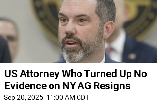 US Attorney Who Turned Up No Evidence on NY AG Resigns