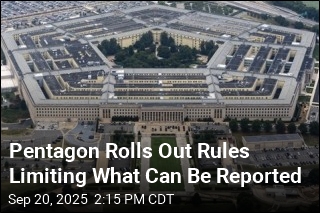 Pentagon Rolls Out Rules Limiting What Can Be Reported