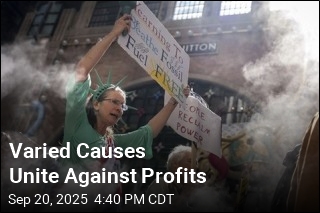 Varied Causes Unite Against Profits
