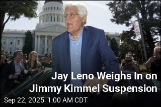 Jay Leno Weighs In on Jimmy Kimmel Suspension