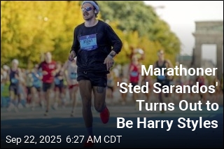Marathoner &#39;Sted Sarandos&#39; Turns Out to Be Harry Styles