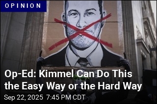 Kimmel Can Do This the Easy Way or the Hard Way