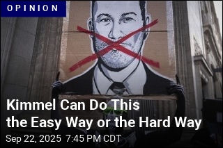 Kimmel Can Do This the Easy Way or the Hard Way