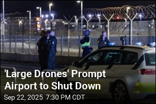 Copenhagen Airport Shuts When &#39;Large Drones&#39; Are Spotted
